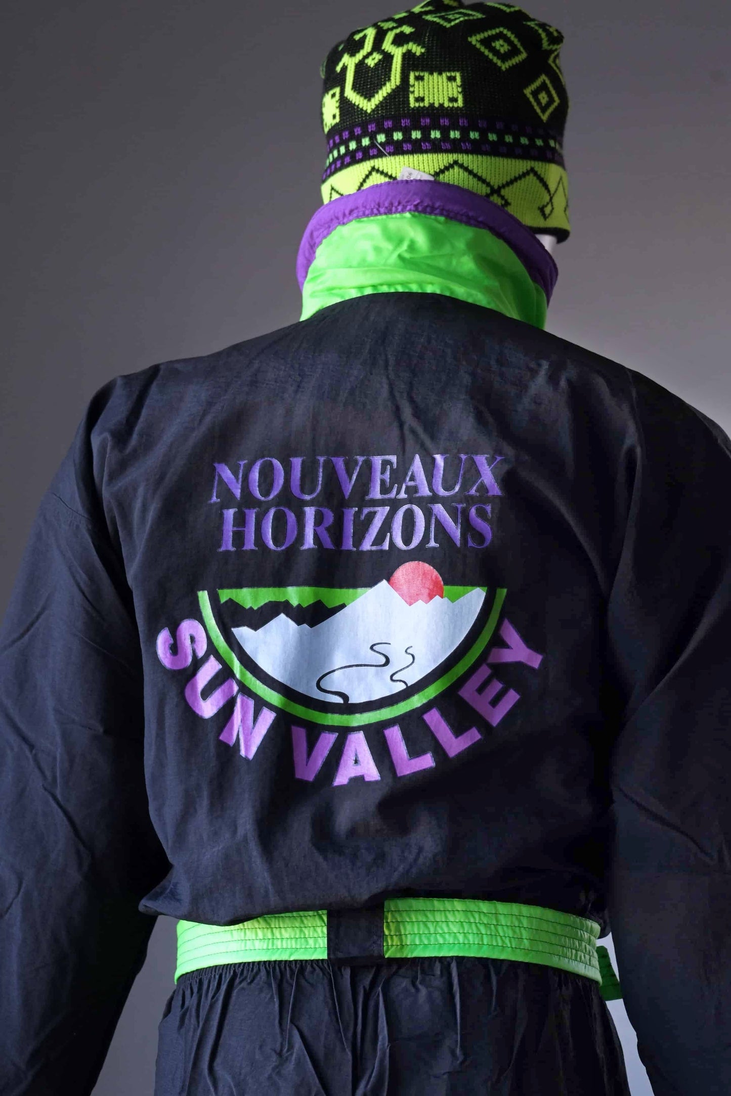 Vintage Early 90's Men's Ski Suit black