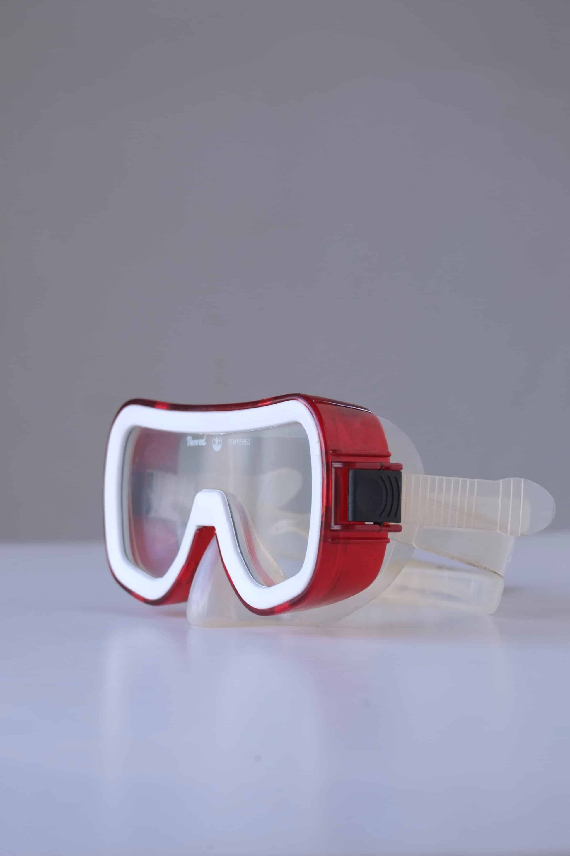NEMROD Brisa 90's Diving Mask red and clear