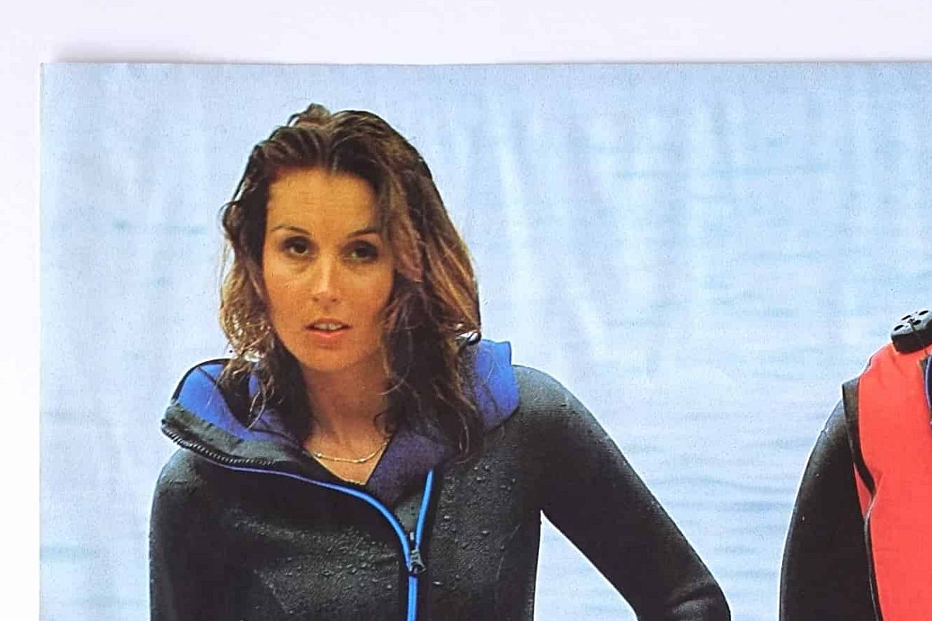 NEMROD 80's Woman Diver Poster