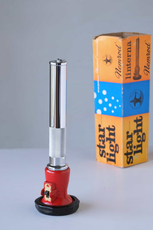 NEMROD Vintage Scuba Diving Steel Flashlight