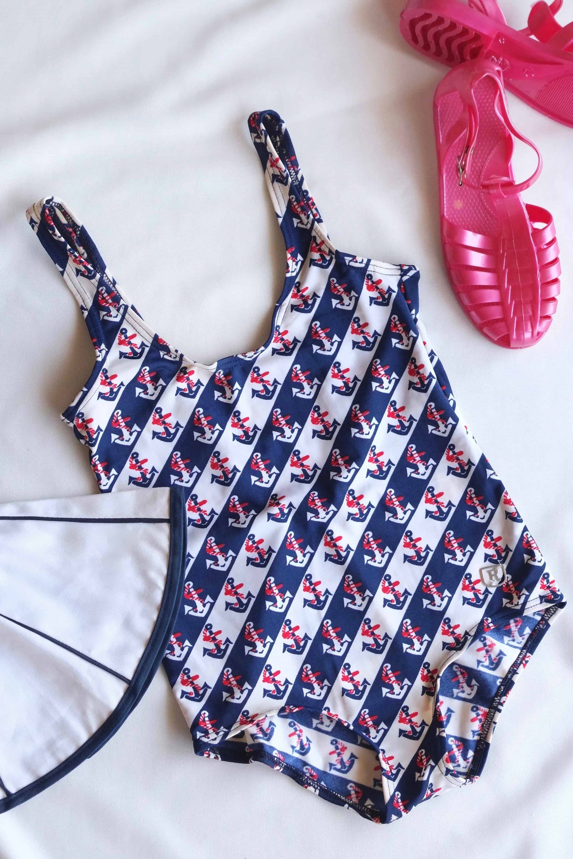 Vintage 70's Printed One-piece