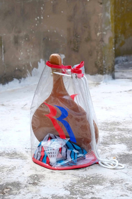 Clear 80's Beach Bag