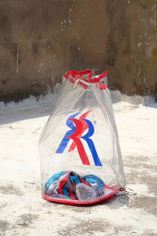 Clear 80's Beach Bag