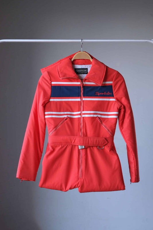 Vintage 60's Women's Ski Suit
