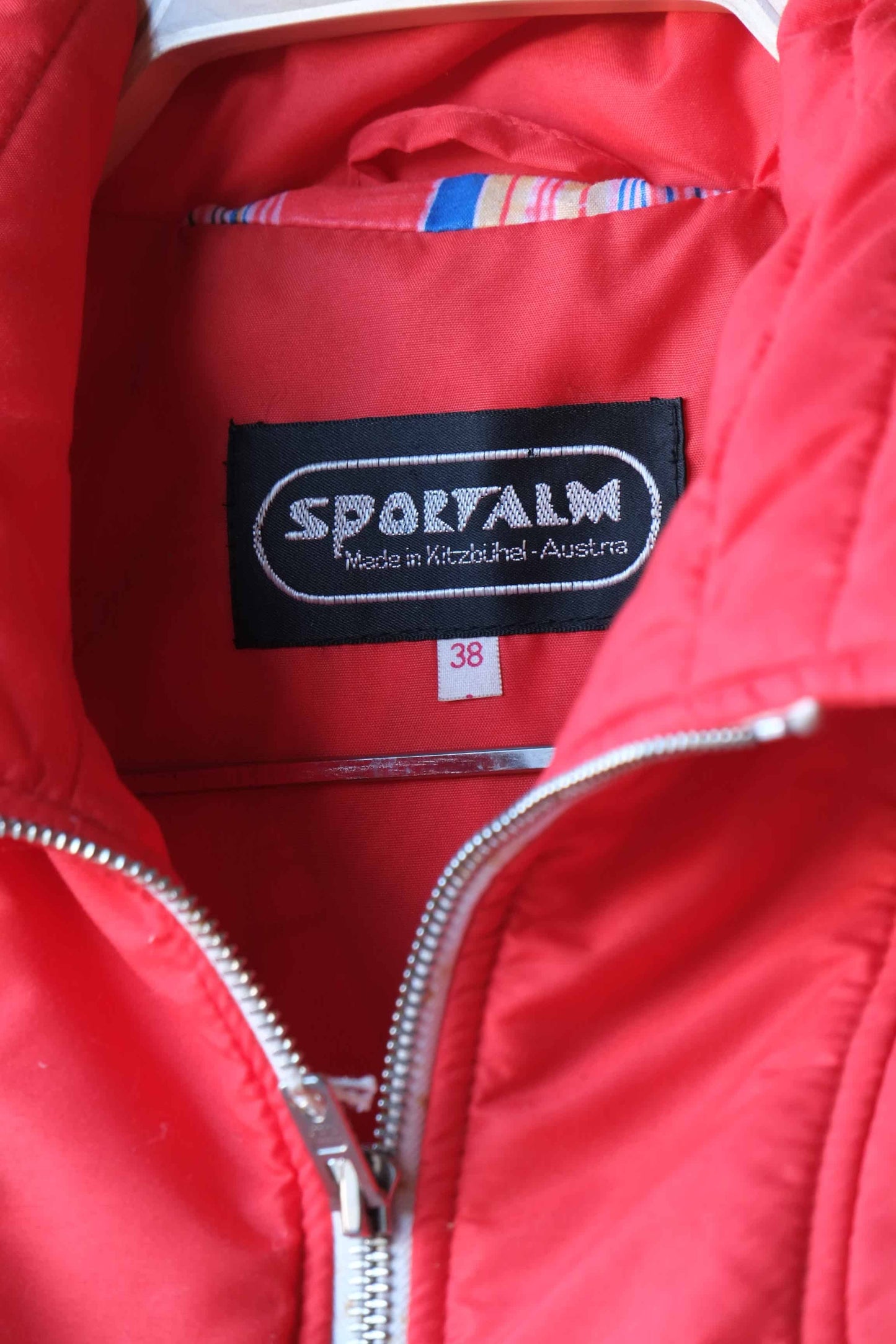 Vintage Women's 70's Three-Piece Ski Suit label