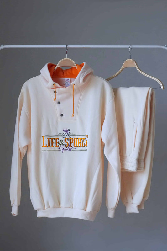 SPRIDER 90s Oversized Hooded Jogging Suit