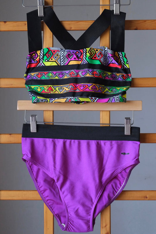 SOLAR Tikki Bandeau 90s Swimsuit