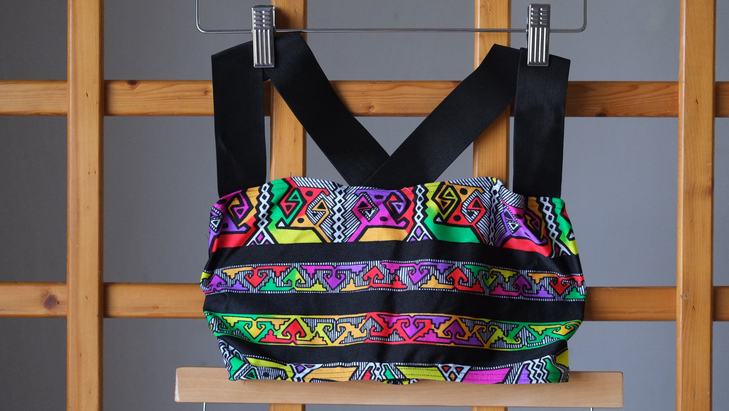 SOLAR Tikki Bandeau 90s Swimsuit