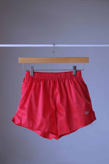 Vintage 80's Sprinter Shorts red