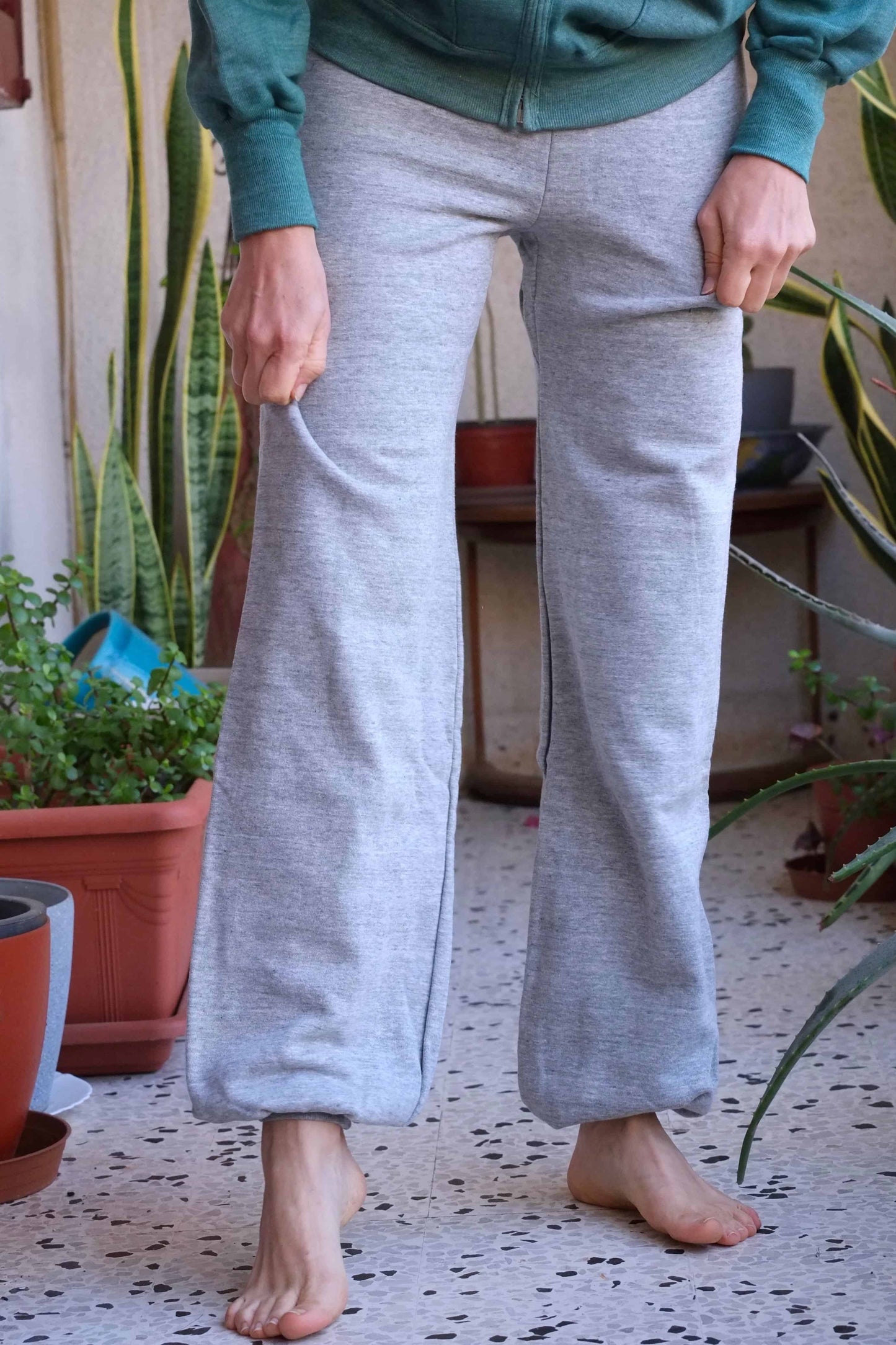 80's Grey Sweatpants