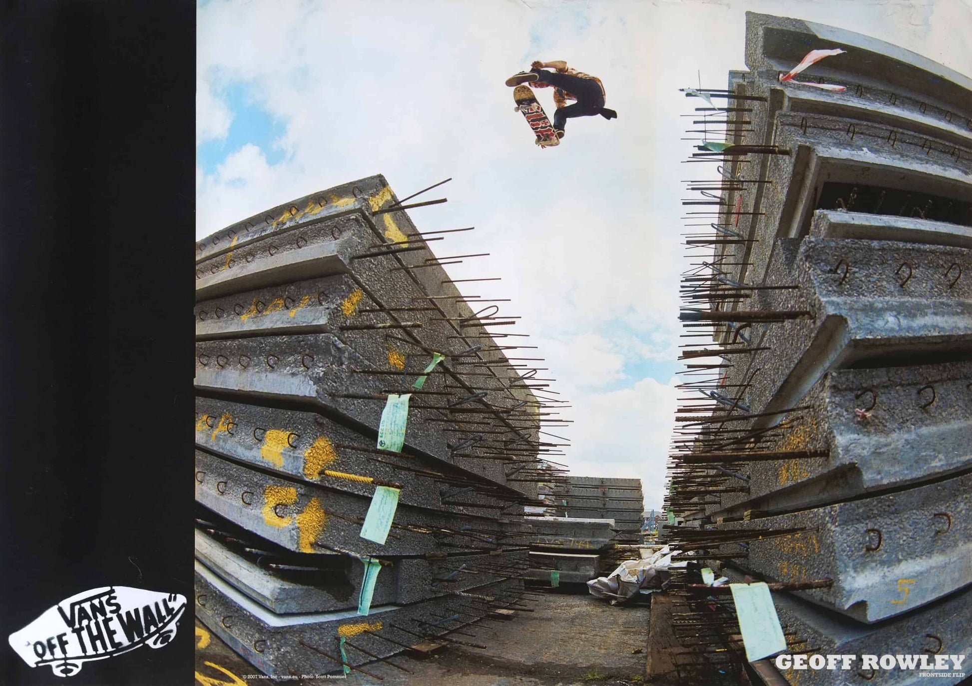 VANS Double-Sided Poster Geoff Rowley