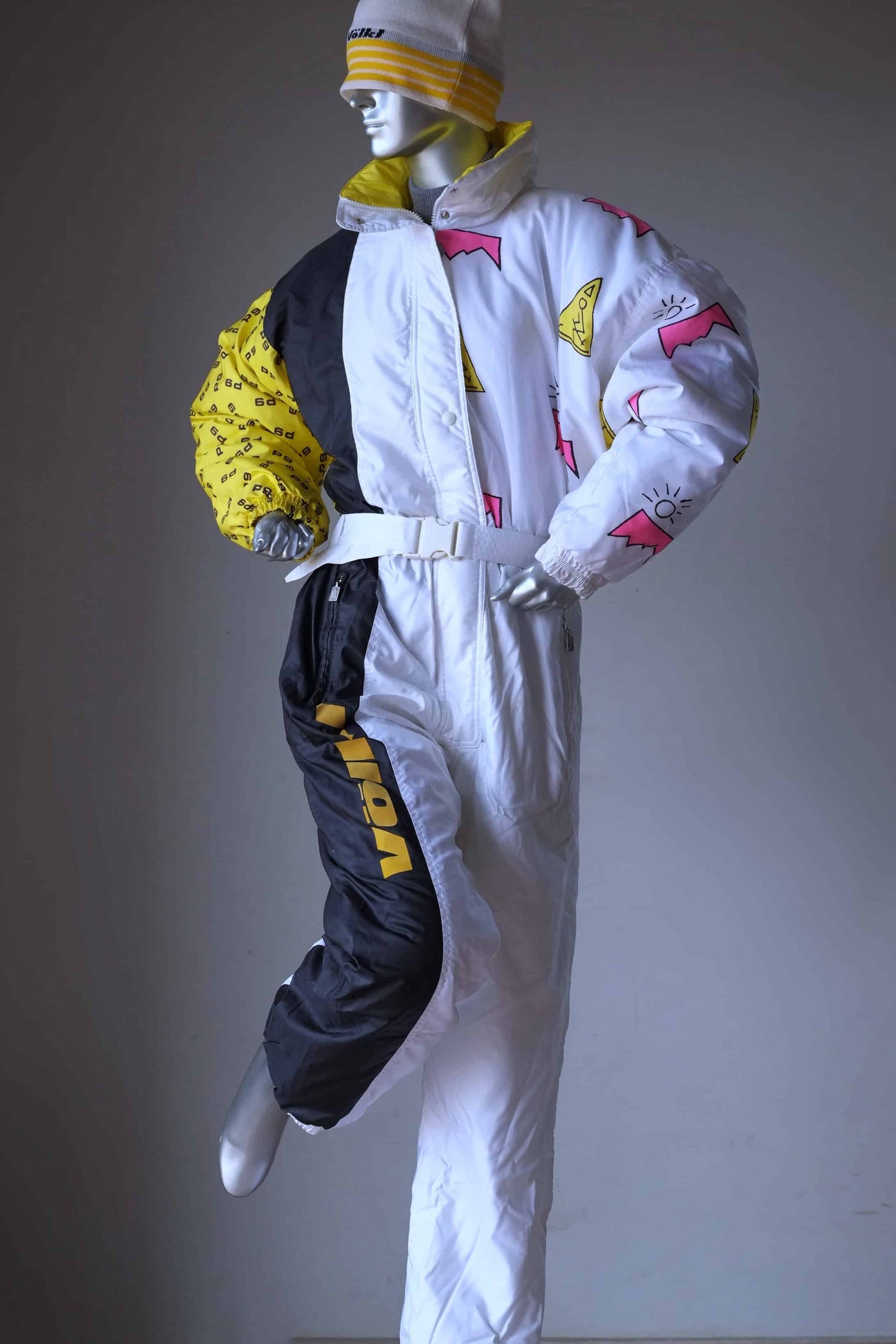 Vintage Neon 90's Ski Suit