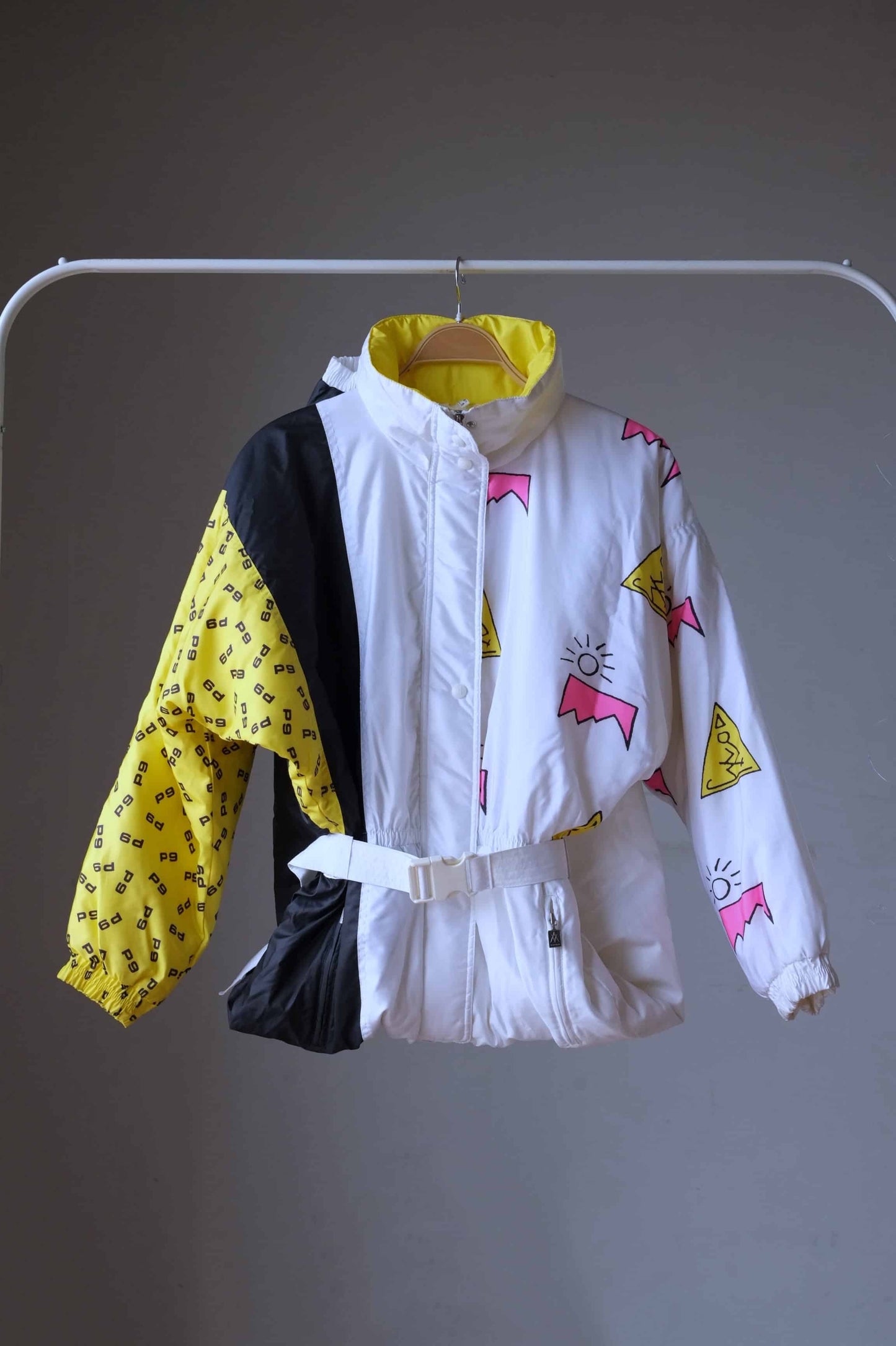 Vintage Neon 90's Ski Suit