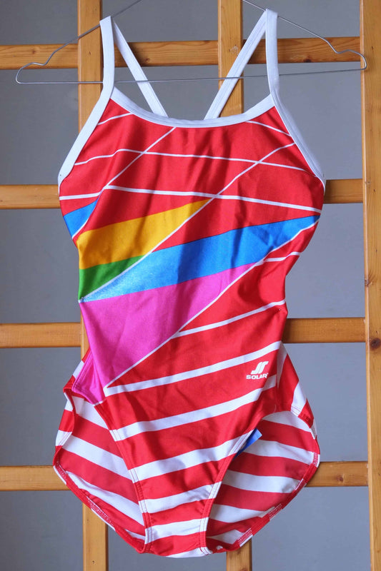 80's Graphic Swimsuit