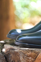 Close shot of the tip of AIGLE Saumur Horseback Riding Boots