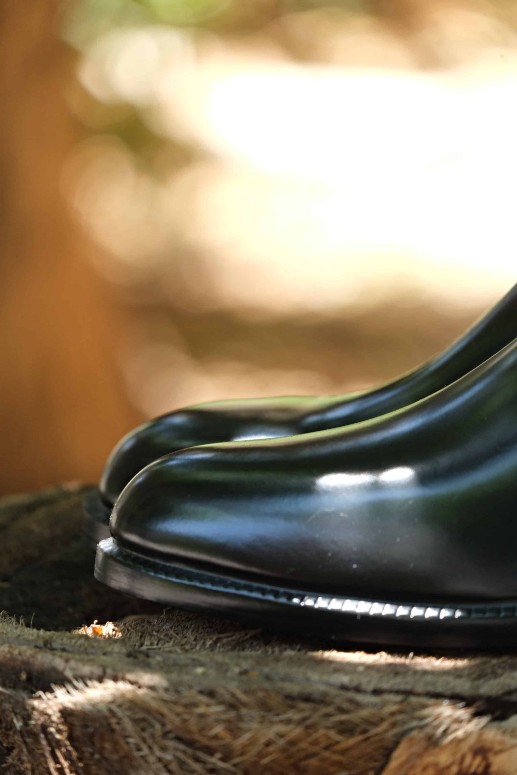 Close view of the tip of AIGLE Start Horseback Riding Boots