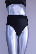 ANNIEL Black High-Rise Dance Briefs – Foldover Waist