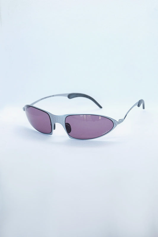 Briko Wraparound Metal SunglassesBriko Wraparound Metal Sunglasses