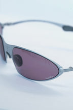 Briko Wraparound Metal Sunglasses