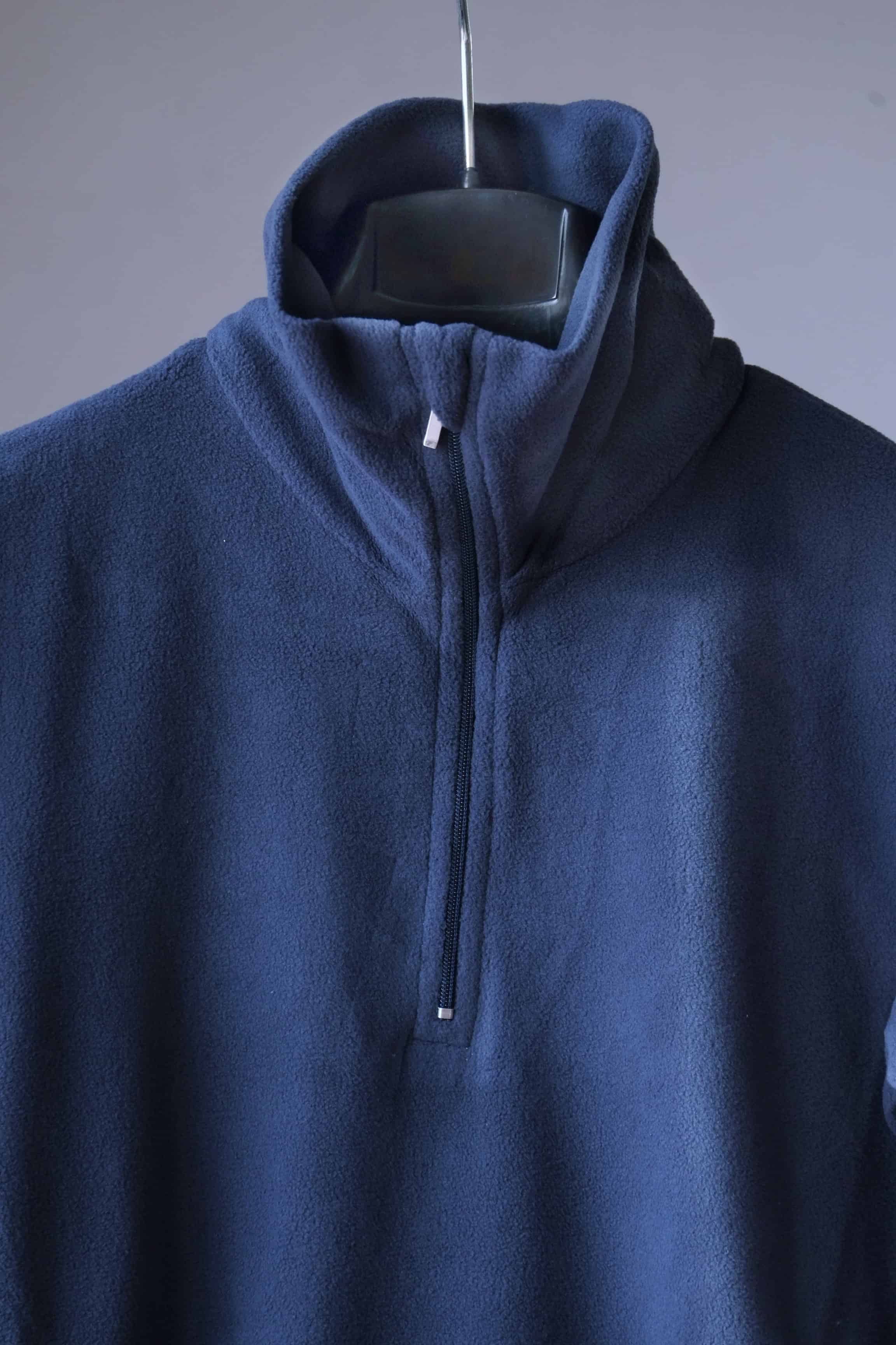 KIDS Fleece Zip Neck Top