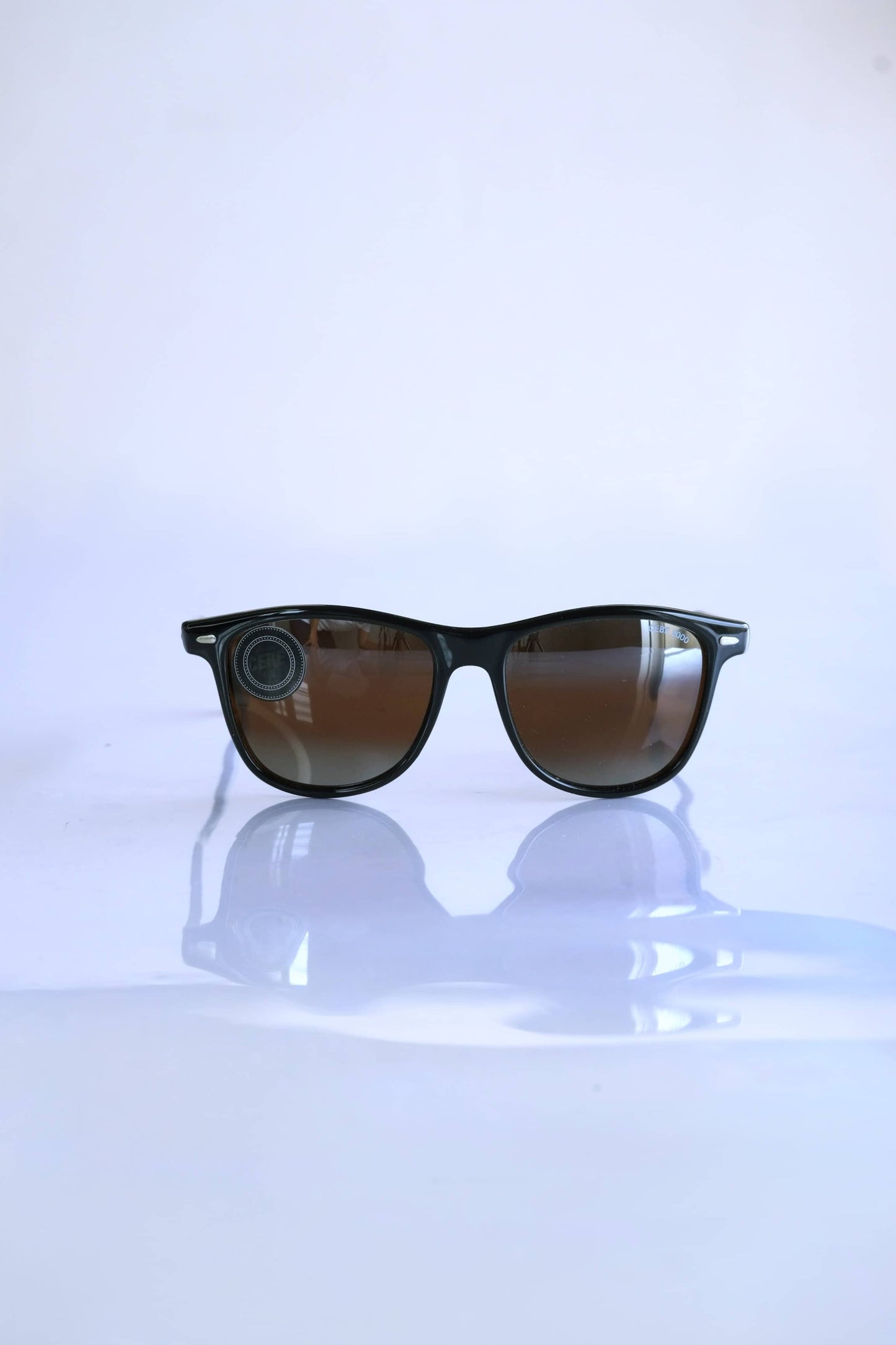 Black CÉBÉ Vintage Wayfarer Sunglasses