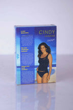 Back cover of the sealed 2003 Cindy Crawford workout DVD collection box set with reflective holographic packaging.