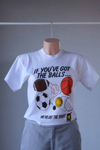 CONVERSE Vintage 80s Graphic T-Shirt – If You’ve Got the Balls