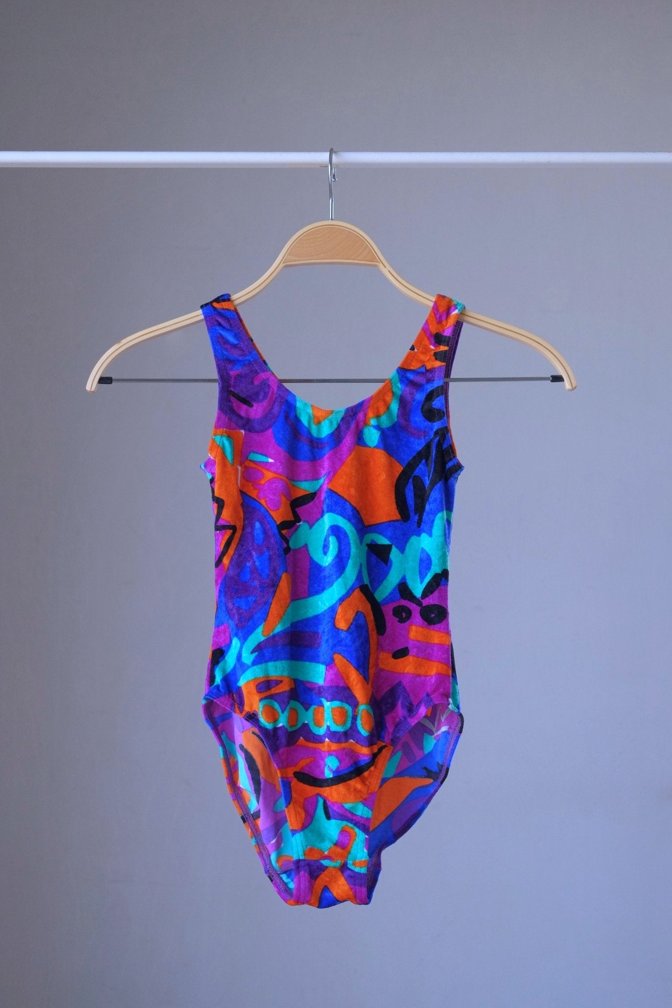 Anniel Alba 90s Velours Leotard S