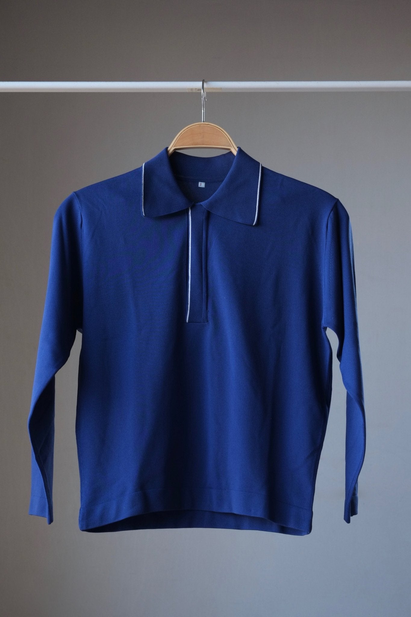 AROC 70s Knitted Men's Polo Top