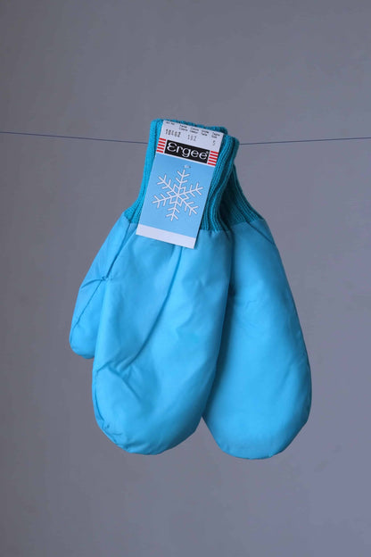 ERGEE Kids Ski Mittens in turquoise