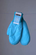 ERGEE Kids Ski Mittens in turquoise