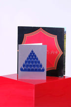 1972 Fischer Christmas vinyl “Gang Durch’s Jahr” with original blue holiday greeting card.