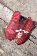 Soles of GRENDENE Pink cutout Beach Jelly Shoes 