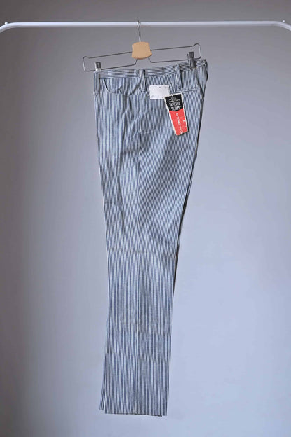 LEE 60's Vintage Tapered Slim Pants black and white stripes, on hanger