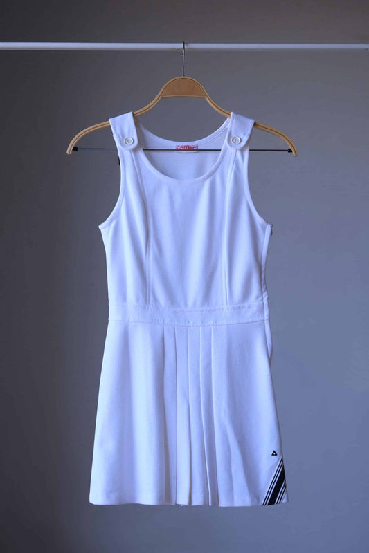 Vintage Pleated Tennis Dress