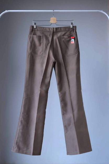 LUCKY PARIS Vintage Wide Leg 70's Brushed Denim Pants