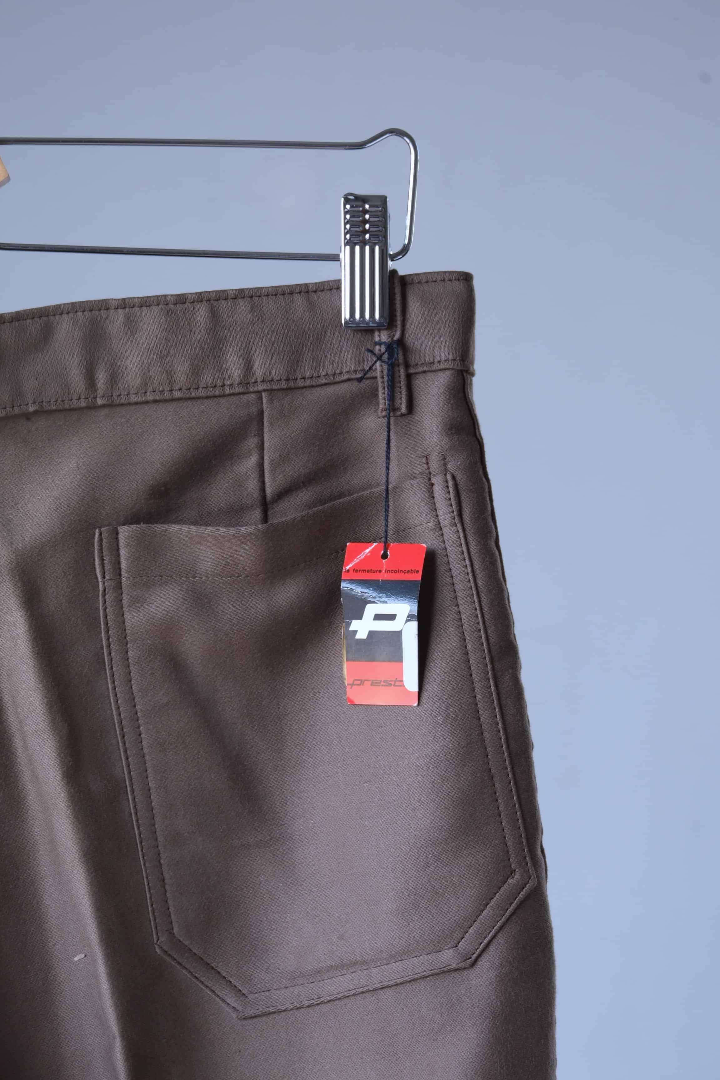 LUCKY PARIS Vintage Wide Leg 70's Brushed Denim Pants