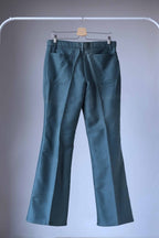 LUCKY PARIS Vintage Wide Leg 70's Brushed Denim Pants