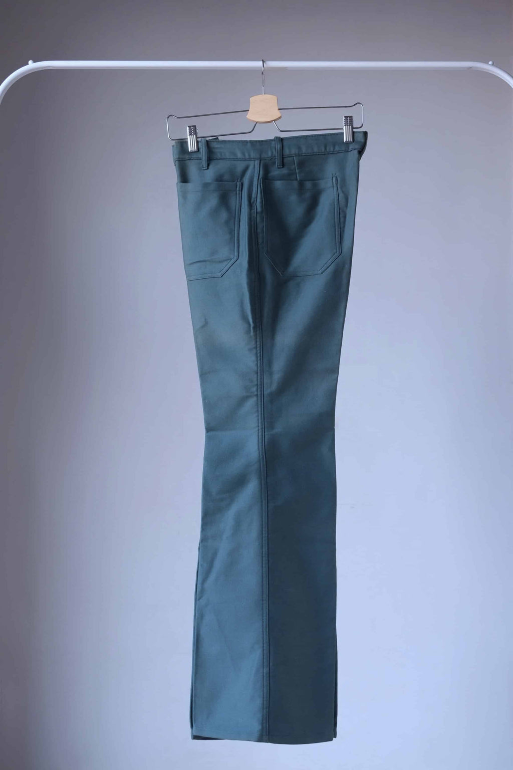 LUCKY PARIS Vintage Wide Leg 70's Brushed Denim Pants