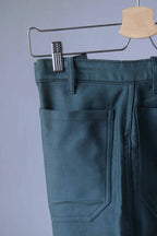 LUCKY PARIS Vintage Wide Leg 70's Brushed Denim Pants