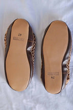 leather soles of slipper socks size 42