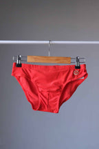 MONSIEUR ORCHIDÉE Vintage 80's Classic Solid Low Rise Swim Briefs