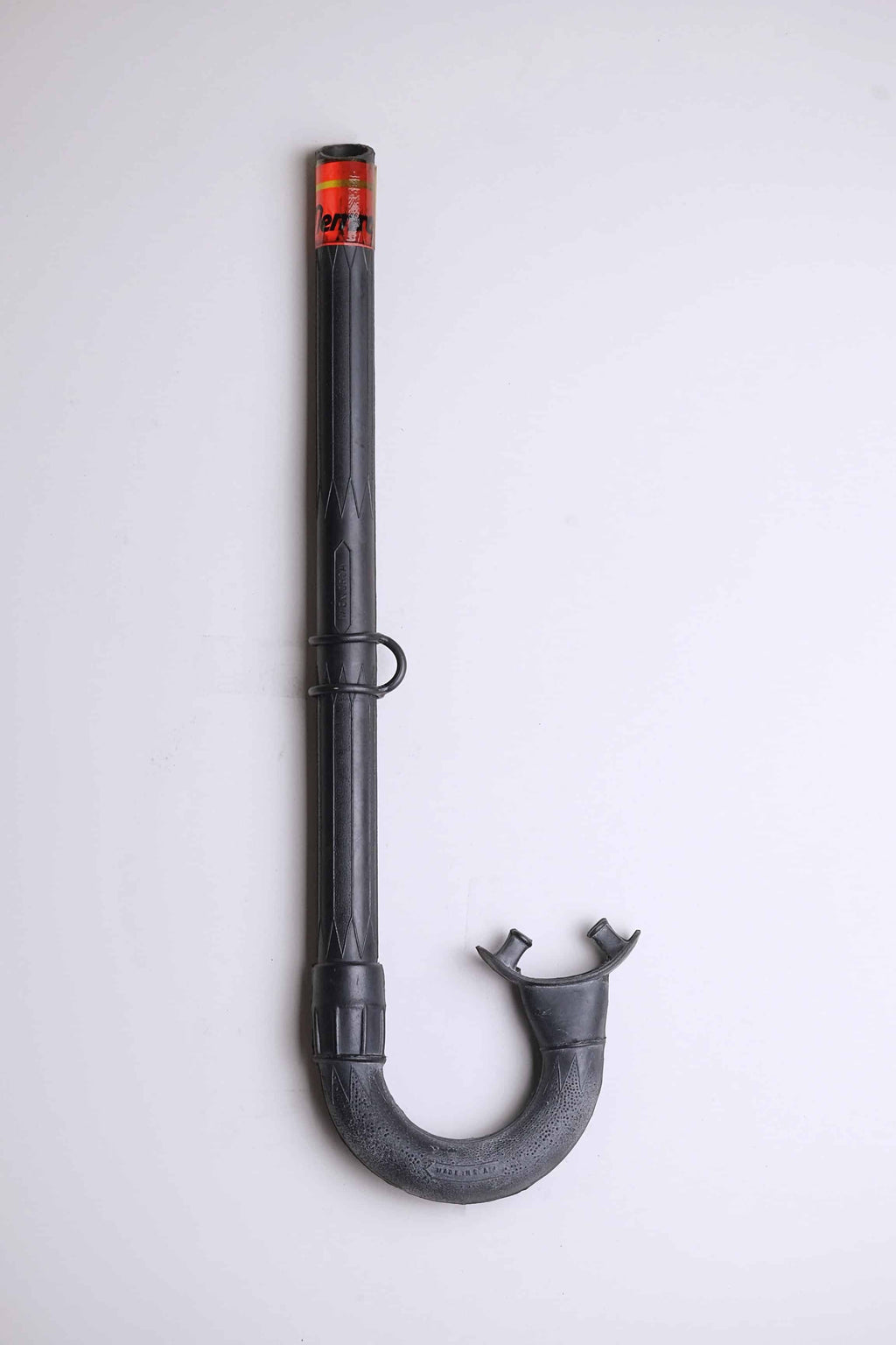 Vintage Nemrod Menorca snorkel on white background
