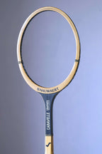 SNAUWAERT Caravelle Vintage Tennis Racquet close shot of the head