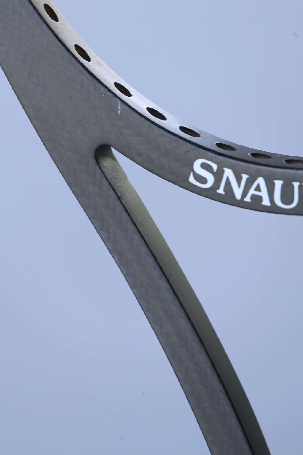 SNAUWAERT Graphite Vintage Tennis Racquet close up
