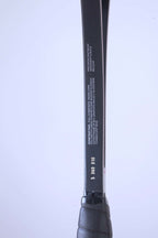 Detailed shot of the lower shaft displaying printed technical specifications, material composition, and the number "5 360 310".