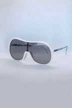 white sporteam vintage frames on white background