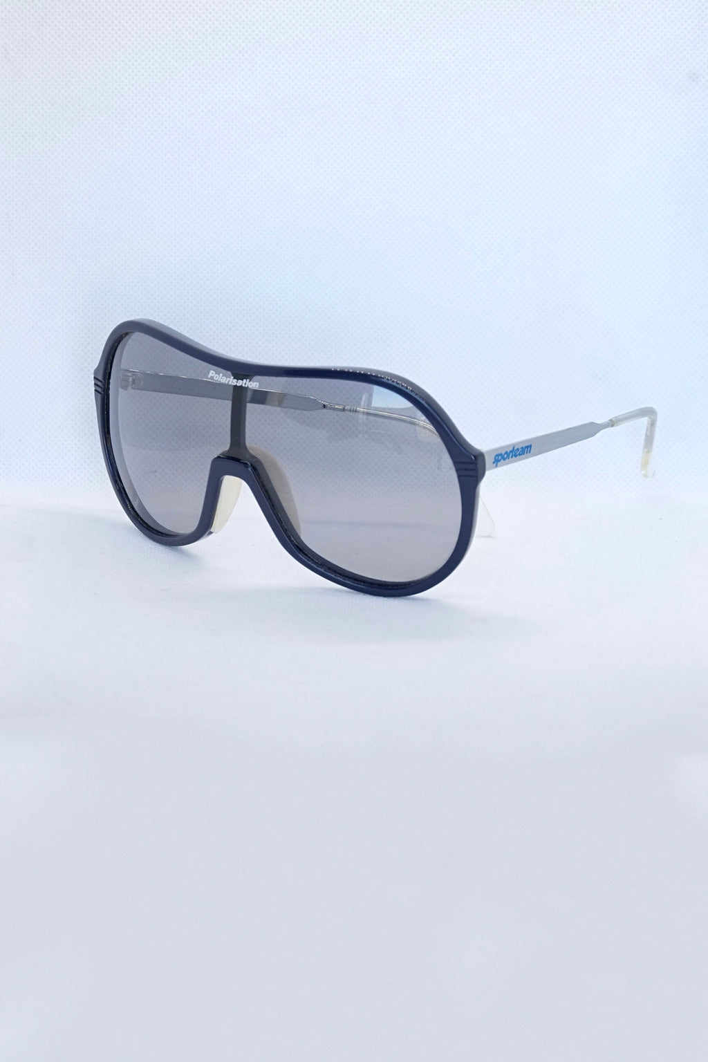 dark blue sporteam vintage frames on white background