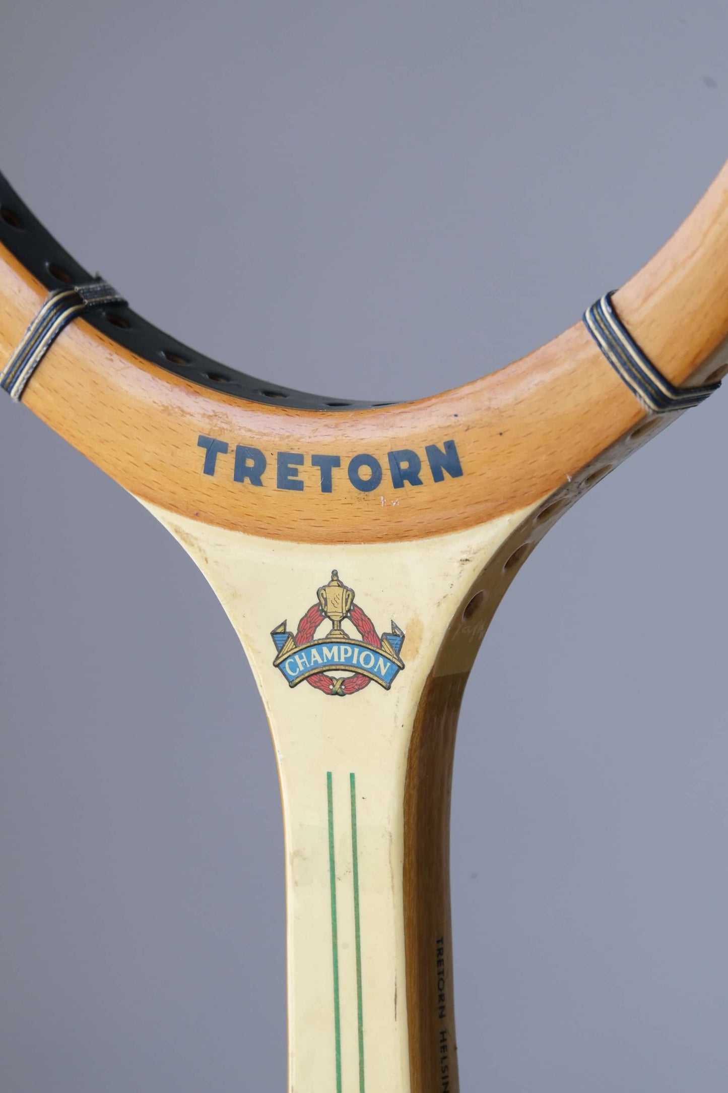TRETORN Champion Vintage Tennis Racquet throat