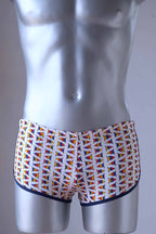 TROPIC Vintage 1970's Sailboat Swim Briefs - Nautical Pattern